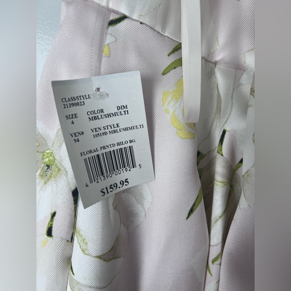 NWT- David’s bridal- Light pink dress with yellow/white flowers - Picture 10 of 10